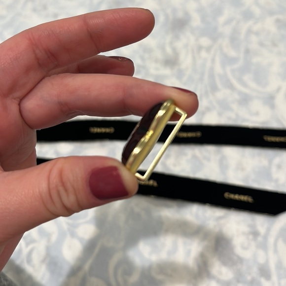 Chanel Ribbon and Pin - Picture 3 of 3